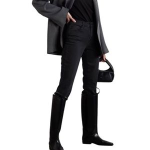 L'AGENCE Sada High Rise Crop Jeans